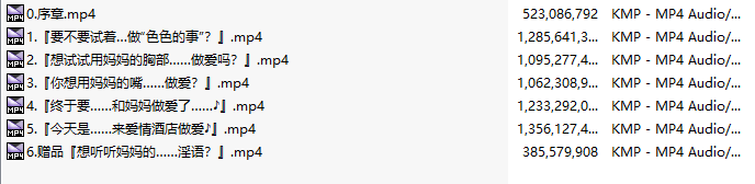 【汉化音声/6.5GB/2.5小时】因为“近亲相○许可证”而被你步步紧逼，在求婚性交中彻底陷入纯爱恋情的“现役偶像”妈妈【立体声麦克风】【简体中文版】#みもりあいの-第3张图片-萌站