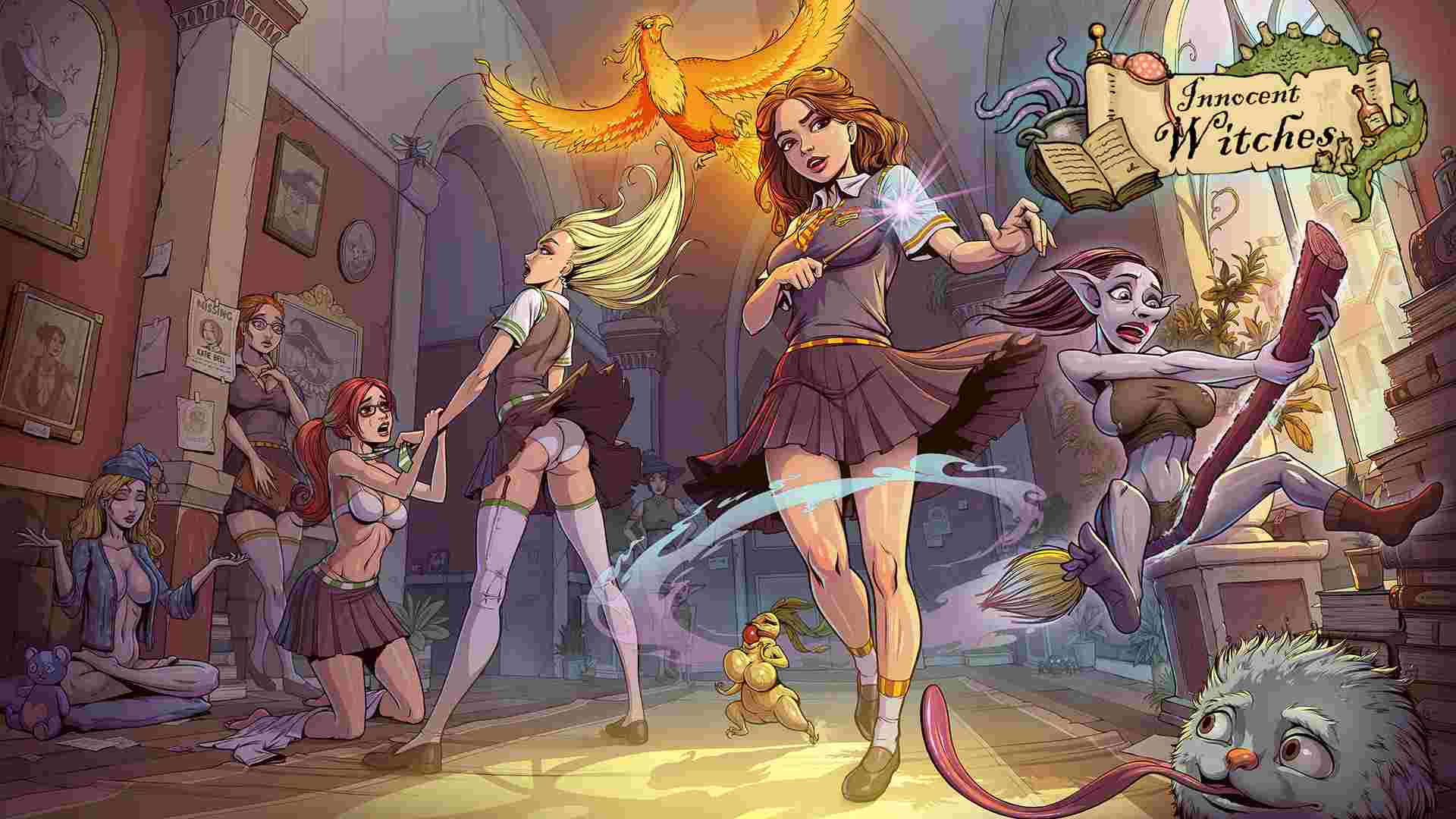 【动态SLG中文步兵PC+安卓】 调教赫敏2-无辜的女巫 Innocent Witches v0.11.2.beta Fix3 全回想作弊版 【4.1G】-第11张图片-萌站