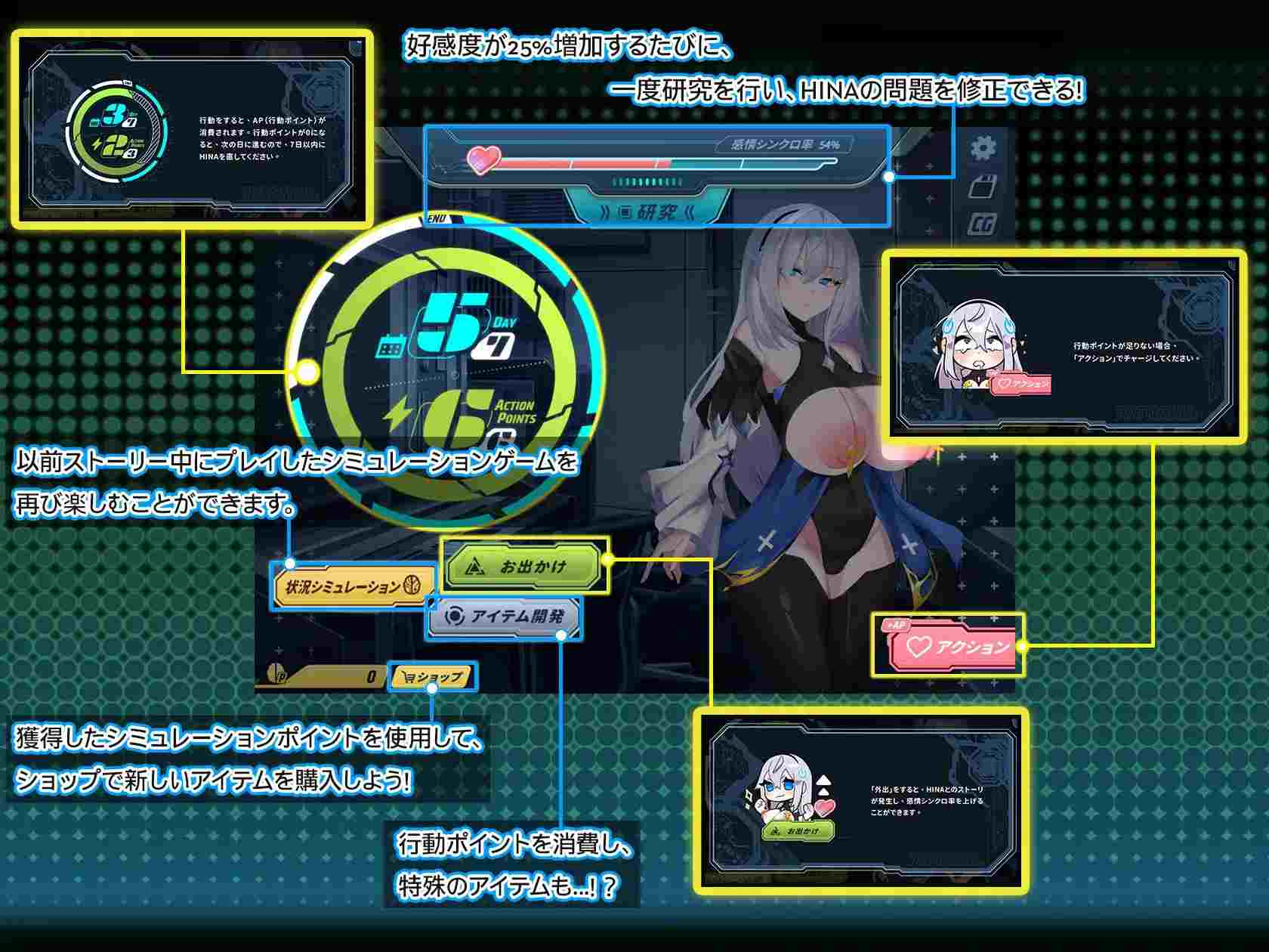 【SLG/PC/官中/机器人/仿生人/巨乳/无表情】トランスパイル少女救援作戦! -第4张图片-萌站