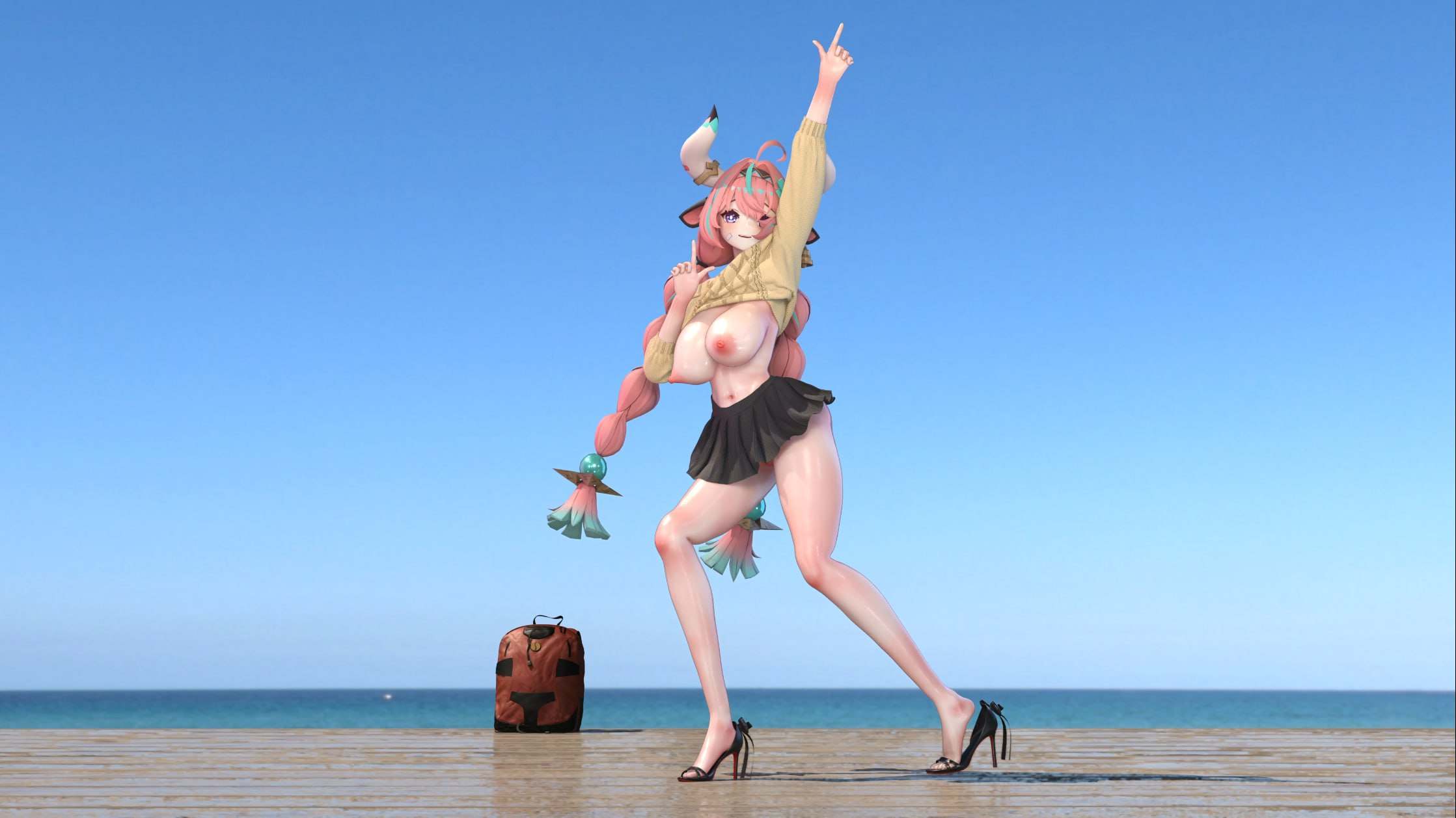 原神 瓦蕾莎MMD-第1张图片-萌站