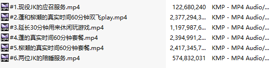【汉化音声/8.5GB/4小时】真实时间JK应召服务！~上本垒3P60分钟【简体中文版】-第3张图片-萌站