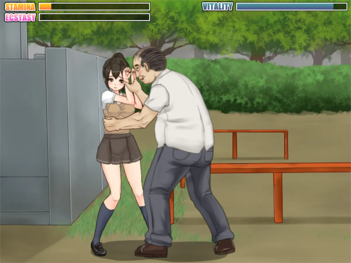 【日系ACT生肉全动态猥亵】公园癡汉格斗！揍飞你哦☆高飞踢！Ver2.05+大叔的房间DLC 【671M】-第4张图片-萌站