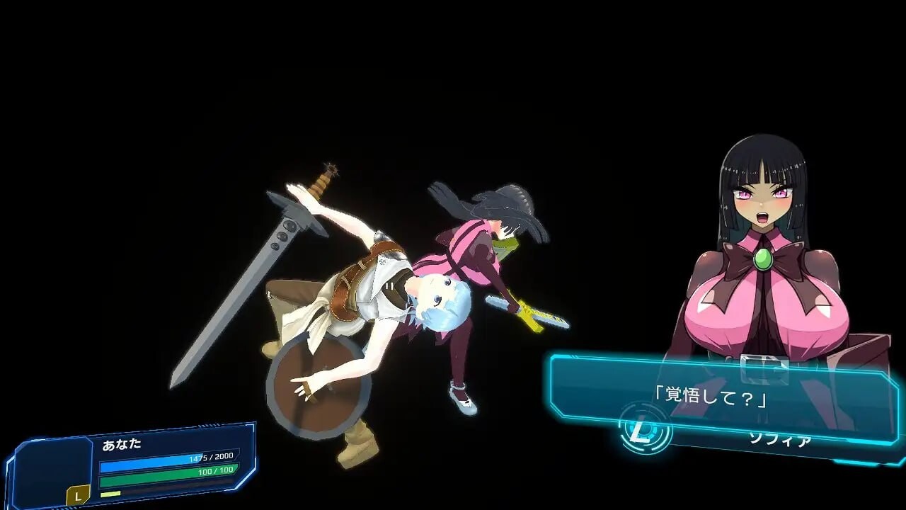 图片[3]-【3D动作/男受/动态】身经百战的老兵VS新人女兵 負け騎士アクション VSソフィア v1.0.0 机翻版-DORO妙妙屋